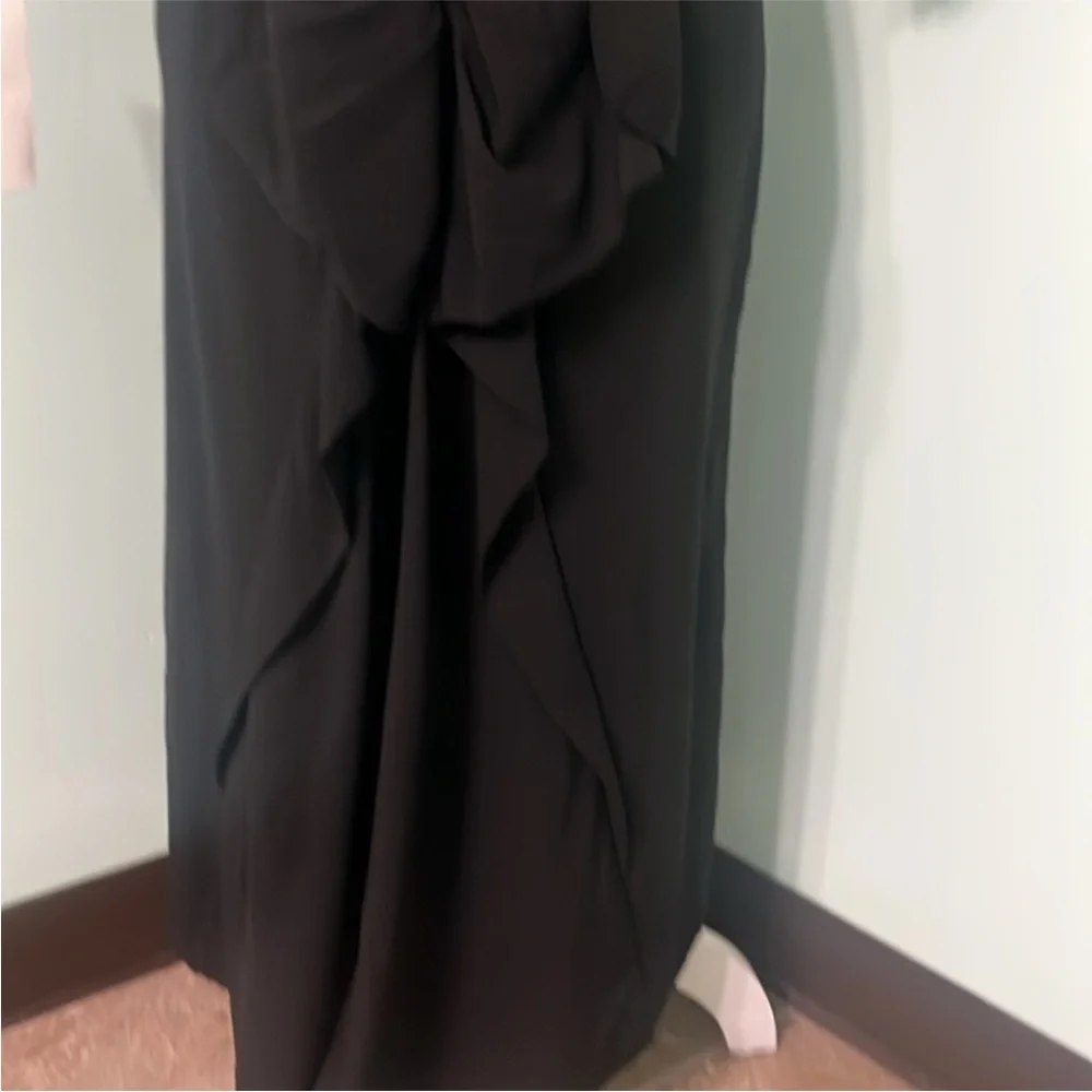π Stop Staring pinup vintage retro Elegant Black Dress with Bow Detail - Picture 10 of 13